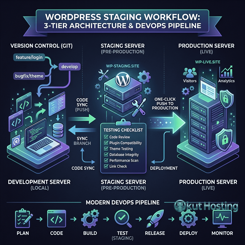 WordPress Staging Environments - Testing Changes Before Production - Featured Image